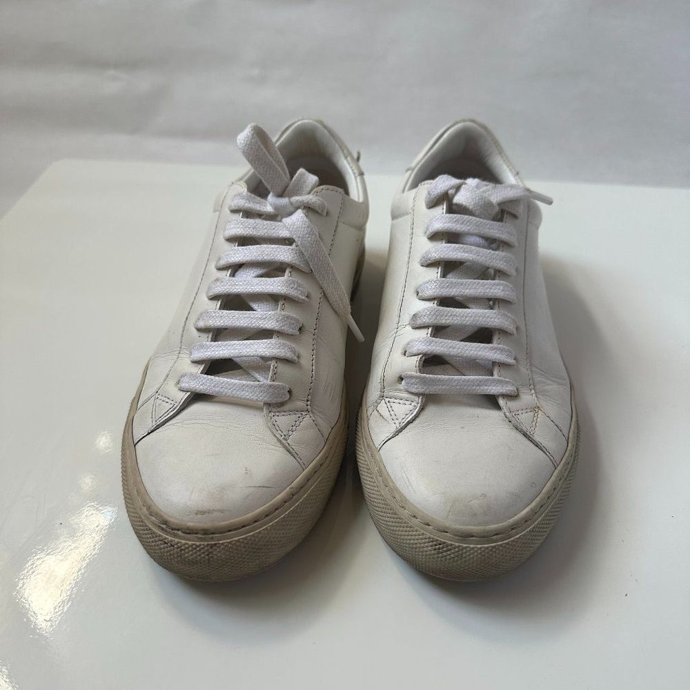 Givenchy Urban Knots  Women White Leather Sneaker Size 36